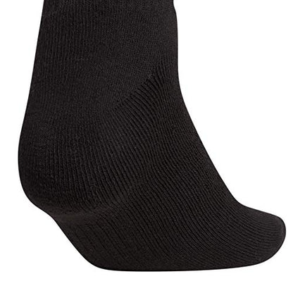 adidas Originals Trefoil Crew Socks (6-Pair), Black, Medium