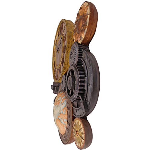 Design Toscano Gears of Time Clock: Large