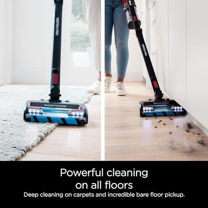 Shark IZ662H Cordless Vertex Pro Lightweight Cordless Stick Vacuum with DuoClean PowerFins, Red
