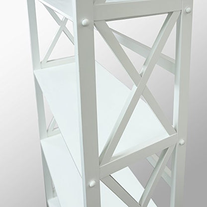 Casual Home Montego 3-Shelf Bookcase, White (New)