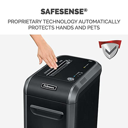 Fellowes ‎Powershred 99Ci 18-Sheet 100% Jam-Proof Crosscut Paper Shredder for Office and Home, Black/Gray 3229901