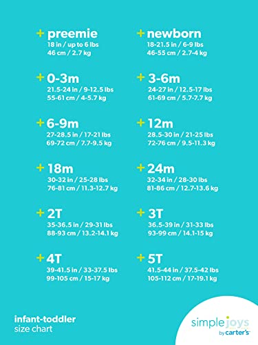 Simple Joys by Carter's Baby Girls' Fleece Full-Zip Hoodies, Pack of 2, Light Grey/Pink, 24 Months