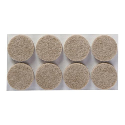 Scotch Felt Pads, Felt Furniture Pads for Protecting Hardwood Floors, Round, 1 in. Diameter, Beige, 32 Pads