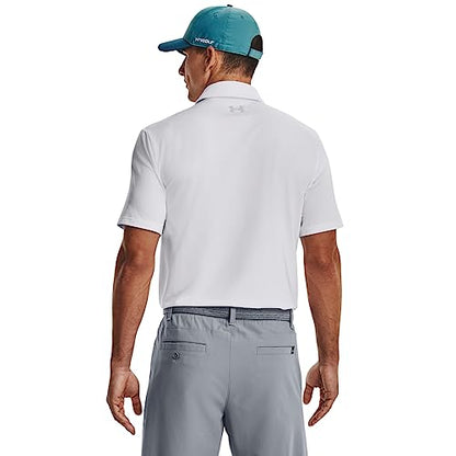 Under Armour Mens Playoff Polo 3.0 , (100) White / White / Halo Gray , Medium