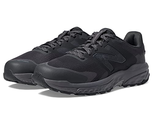 New Balance Men's Fresh Foam 510 V6 Trail Running Shoe, Black/Grey Matter/Magnet, 9 X-Wide