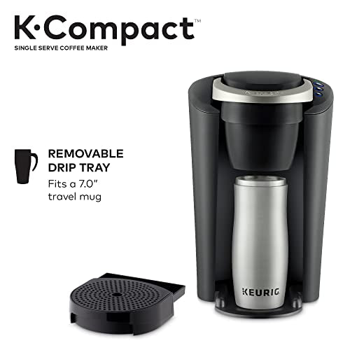 Keurig K-Compact Single-Serve K-Cup Pod Coffee Maker, Black (Packaging May Vary)