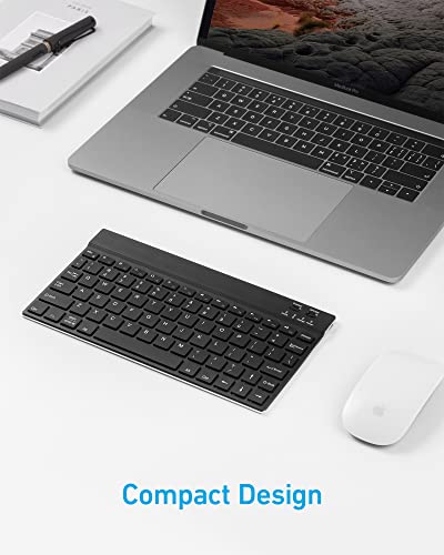 Anker Bluetooth Keyboard, for Phones, Tablets, Computers, and Laptops