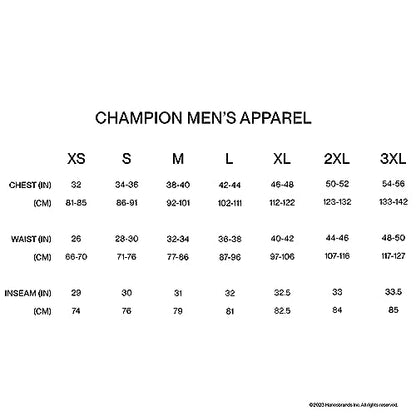 Champion Men's Reverse Weave Left Chest C Pullover, Black, X-Small
