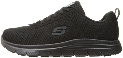 Skechers Men's Flex Advantage Bendon Work Shoe, Black, 10.5