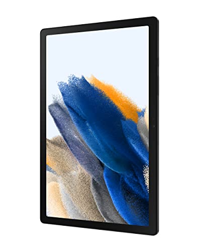 SAMSUNG Galaxy Tab A8 10.5” 128GB Android Tablet, LCD Screen, Kids Content, Smart Switch, Expandable Memory, Long Lasting Battery, Fast Charging, US Version, 2022, Dark Gray