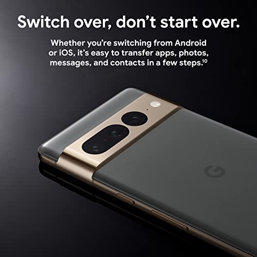 Google Pixel 7 Pro - 5G Android Phone - Unlocked Smartphone with Telephoto/Wide Angle Lens, and 24-Hour Battery - 128GB - Obsidian