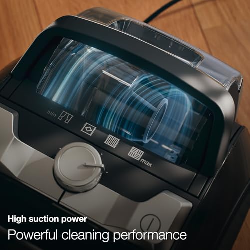 Miele Boost CX1 Parquet Canister Vacuum, White/Rose