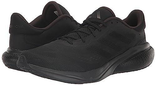 adidas Men's Supernova 3 Sneaker, Core Black/Core Black/Carbon, 10