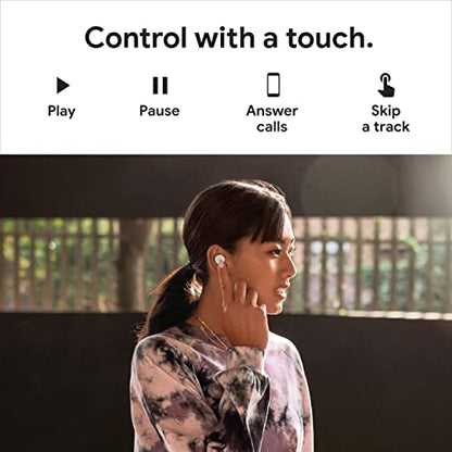Google Pixel Buds A-Series - Wireless Earbuds - Headphones with Bluetooth - Compatible with Android - Sea