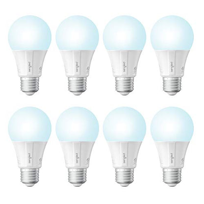 Sengled Zigbee Smart Light Bulbs, Smart Hub Required, Works with SmartThings and Echo with built-in Hub, Voice Control with Alexa and Google Home, Daylight 60W Equivalent A19 Alexa Light Bulb, 8 Pack