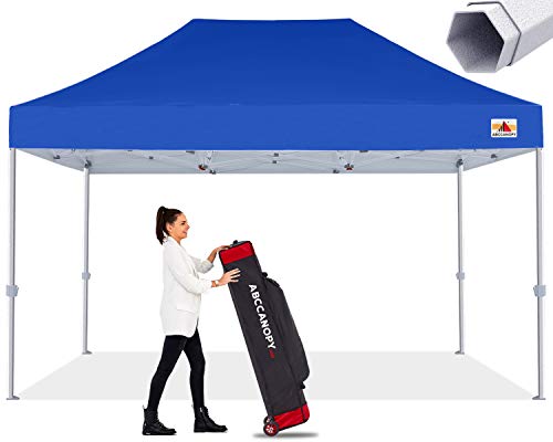 ABCCANOPY Commercial Aluminium Ez Pop Up Canopy Tent 10x15 Premium-Series, Royal Blue