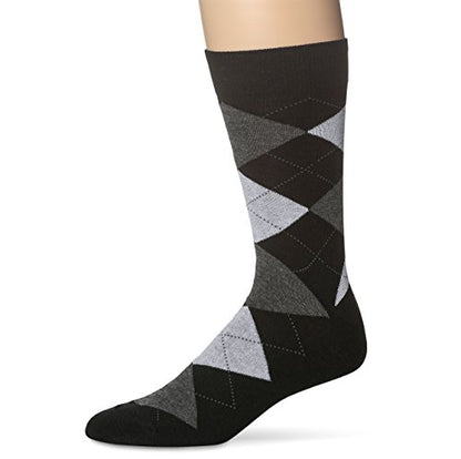 KM Legend Men's Dress Socks Classic Fine Lightweight for Formal and Casual Wear (Assorted 5 Pair Pack)