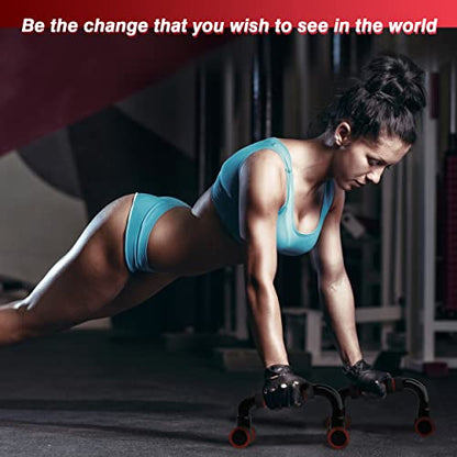 Push Up Bars, Calisthenics Equipment Push Up Handles for Floor, Perfect Push Up Bar, Pushup Bars with Non-slip Sturdy Structure Handle, Fitness Bars for Home & Workout