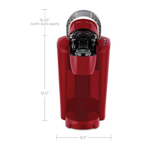 Keurig K-Compact Single-Serve K-Cup Pod Coffee Maker, Red