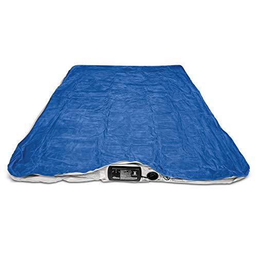 SoundAsleep Dream Series Luxury Air Mattress with ComfortCoil Technology & Built-in High Capacity Pump for Home & Camping- Double Height, Adjustable, Inflatable Blow Up, Portable - King Size