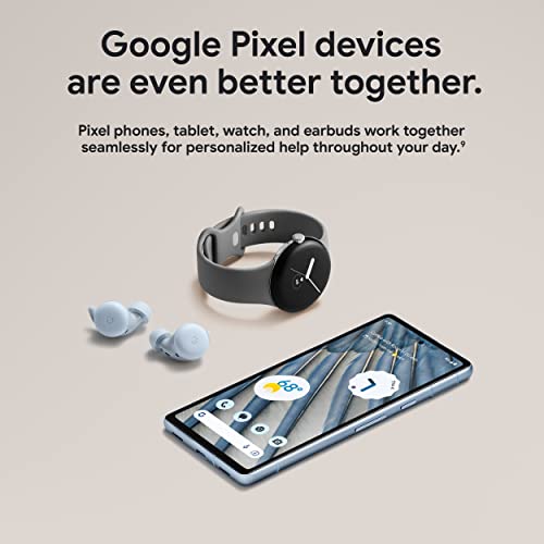 Google Pixel Buds A-Series - Wireless Earbuds - Headphones with Bluetooth - Compatible with Android - Sea