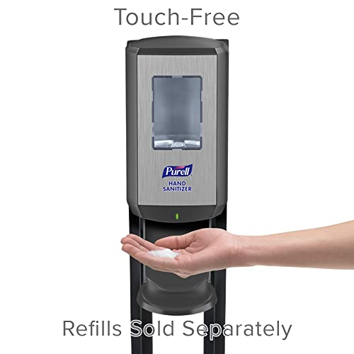 PURELL CS6 Dispenser Floor Stand with CS6 Automatic Dispenser, Graphite (Pack of 1) - 7416-DS