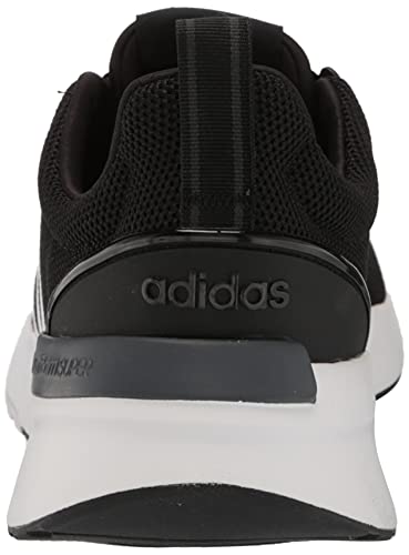 adidas Men's Racer TR21 Trail Running Shoe, Black/White/Core Black, 11