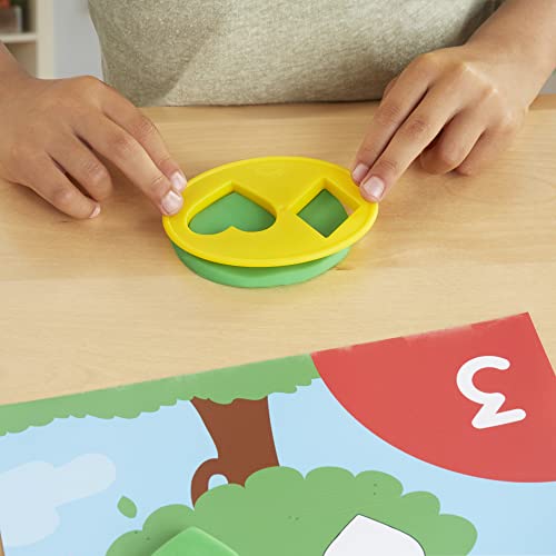 Play-Doh Create and Count Numbers Playset Preschool Toy for Kids 3 Years and Up with 6 Double-Sided Playmats, 10 Counting Flashcards, and 6 Cans of Modeling Compound, Non-Toxic (Amazon Exclusive)