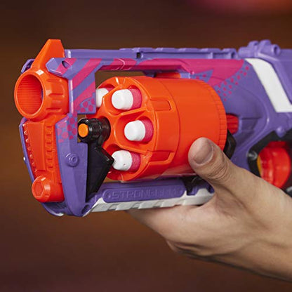 NERF Elite Strongarm, Rotating Barrel, Slam Fire, 6 Darts (Amazon Exclusive)