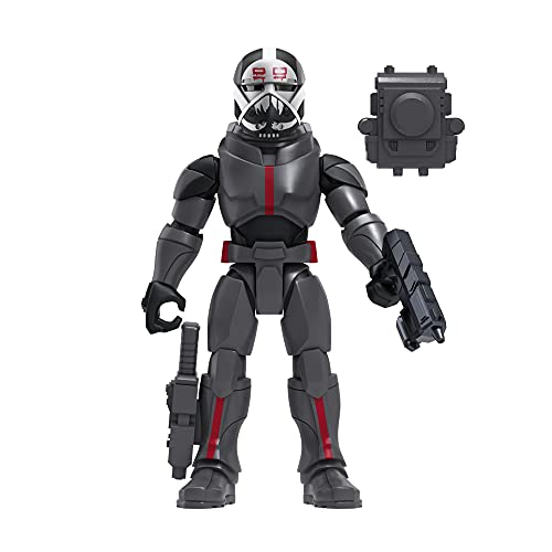 STAR WARS Mission Fleet Clone Commando Clash 2.5-Inch-Scale Action Figure 4-Pack with Multiple Accessories, Toys for Kids Ages 4 and Up