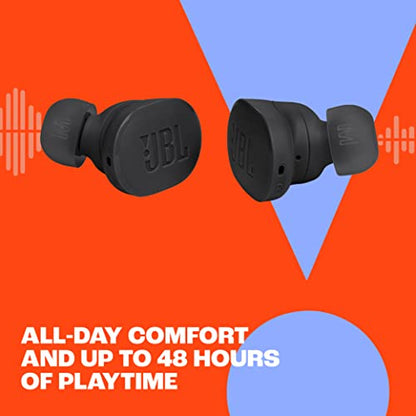 JBL Tune Buds - True Wireless Noise Cancelling Earbuds (White), Small