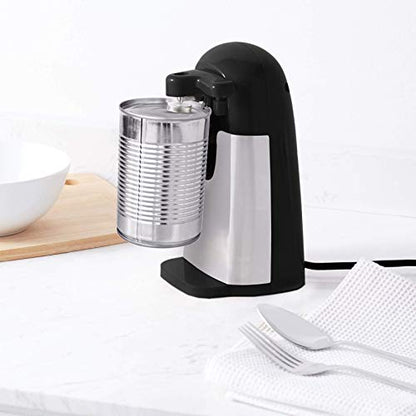 Amazon Basics Electric Can Opener, Black