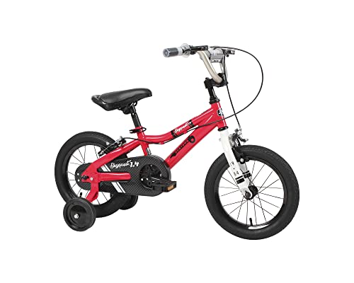 Duzy Customs 14’’ Red Kids Bike with Five Minute Quick Assembly