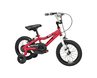 Duzy Customs 14’’ Red Kids Bike with Five Minute Quick Assembly