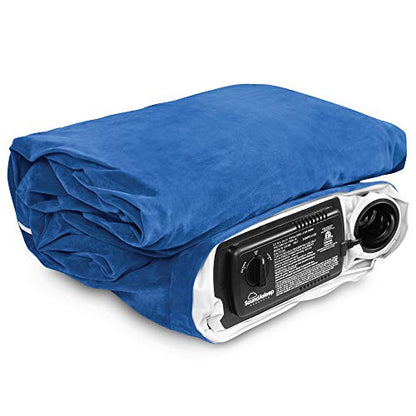 SoundAsleep Dream Series Luxury Air Mattress with ComfortCoil Technology & Built-in High Capacity Pump for Home & Camping- Double Height, Adjustable, Inflatable Blow Up, Portable - King Size