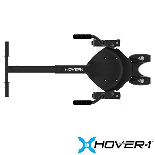 Hover-1 Falcon 1 Hoverboard Seat Attachment Turbo Light, Transform Your Hoverboard into Go-Kart, Black