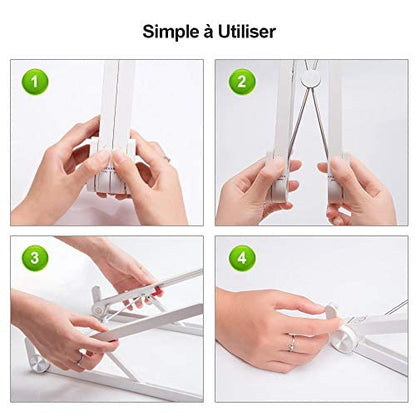 G-Color Laptop Stand White
