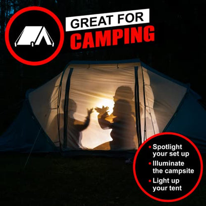 GearLight LED Flashlight Father's Day Gifts for Dad 2pack Bright, Zoomable Tactical Flashlights with High Lumens and 5 Modes for Emergency and Outdoor Use, Camping Accessory Gifts for him