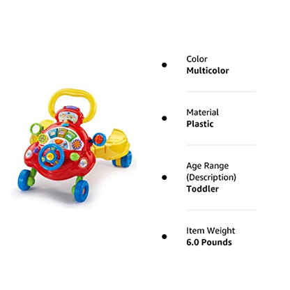VTech Sit, Stand and Ride Baby Walker, Amazon Exclusive (Frustration Free Packaging)