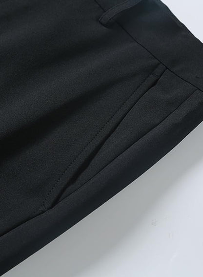 JMIERR Golf Pants for Men Stretch Slim Fit Joggers Flex Dress Pants Work Travel Chino Pants 2023 Fashion Trousers with Pockets,US 34(M),Black