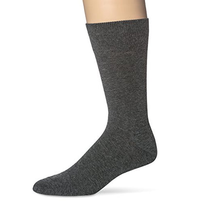 KM Legend Men's Dress Socks Classic Fine Lightweight for Formal and Casual Wear (Assorted 5 Pair Pack)