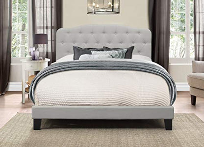 Hillsdale Furniture Nicole Bed in One, Queen, Glacier Gray
