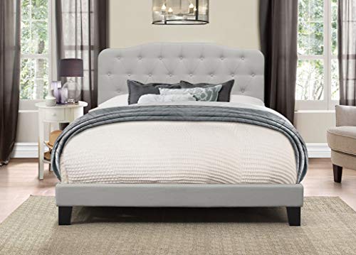 Hillsdale Furniture Nicole Bed in One, Queen, Glacier Gray