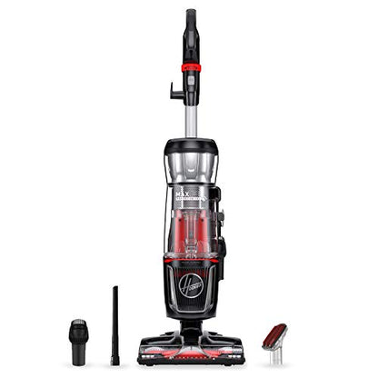 Hoover MAXLife Pro Pet Swivel Bagless Upright Vacuum Cleaner, HEPA Media Filtration, For Carpet and Hard Floor, UH74220PC, Black