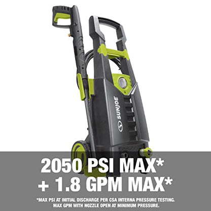 Sun Joe SPX2688-MAX Electric High Pressure Washer for Cleaning Your RV, Car, Patio, Fencing, Decking and More w/ Foam Cannon