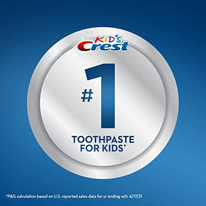 Crest Kid's Cavity Protection Toothpaste (children and toddlers 2+), Sparkle Fun, 4.6 Oz (Pack of 3)