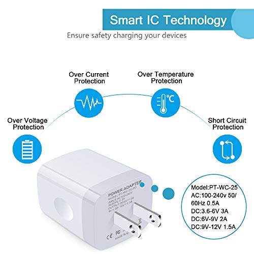 20W USB C Wall Charger Cube Travel Fast Charging Block Box Adapter Compatible for Samsung Galaxy A12 A11 A21 A13 A53 5G,A73 S22 S21 A01 A52 A42 A03S A02S,Z Fold 4/Flip 3; iPhone 14 13,12
