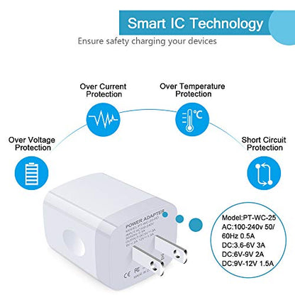 20W USB C Wall Charger Cube Travel Fast Charging Block Box Adapter Compatible for Samsung Galaxy A12 A11 A21 A13 A53 5G,A73 S22 S21 A01 A52 A42 A03S A02S,Z Fold 4/Flip 3; iPhone 14 13,12