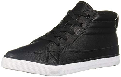 The Children's Place,baby-boys,Hi Top Sneakers,and Toddler Uniform Hi Top Sneakers,Black,9 Toddler