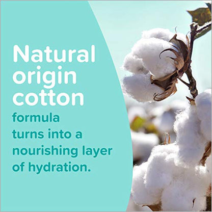 Johnson's CottonTouch Newborn Baby Face and Body Lotion, Hypoallergenic Moisturization for Baby's Skin, Made with Real Cotton, Paraben-Free, Sulfate-Free, Dye-Free, 27.1 fl. oz